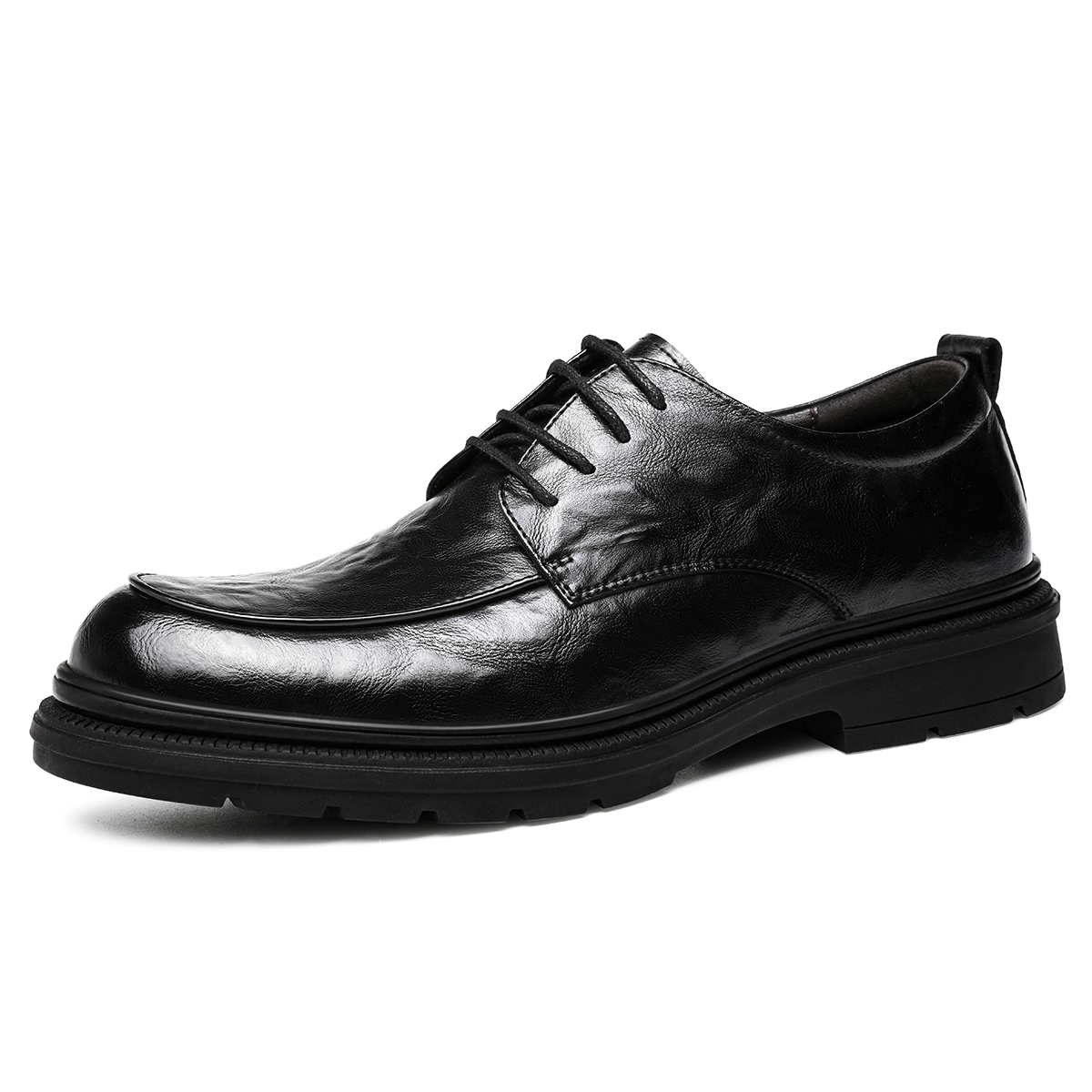 

Туфли мужские Men"s Casual Men Low-Top Chint, цвет Upgraded Black