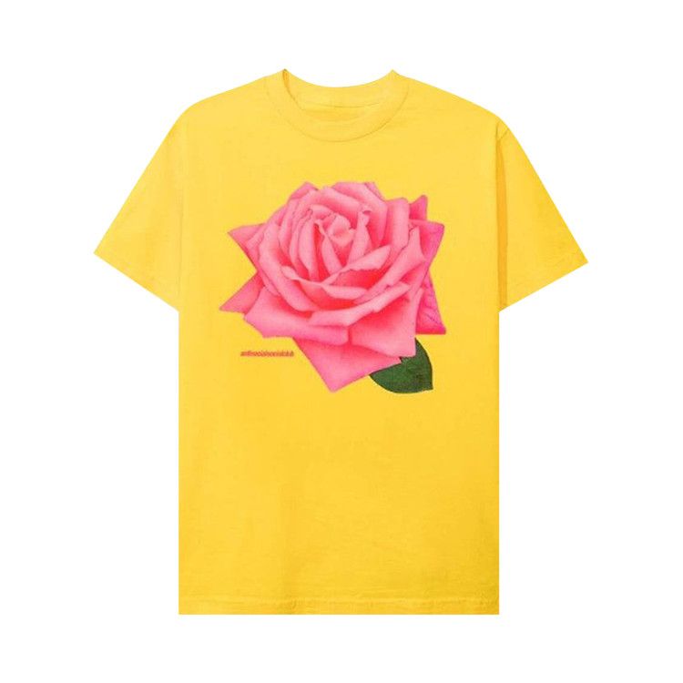 

Футболка Anti Social Social Club Underglow Rose Tee, Yellow