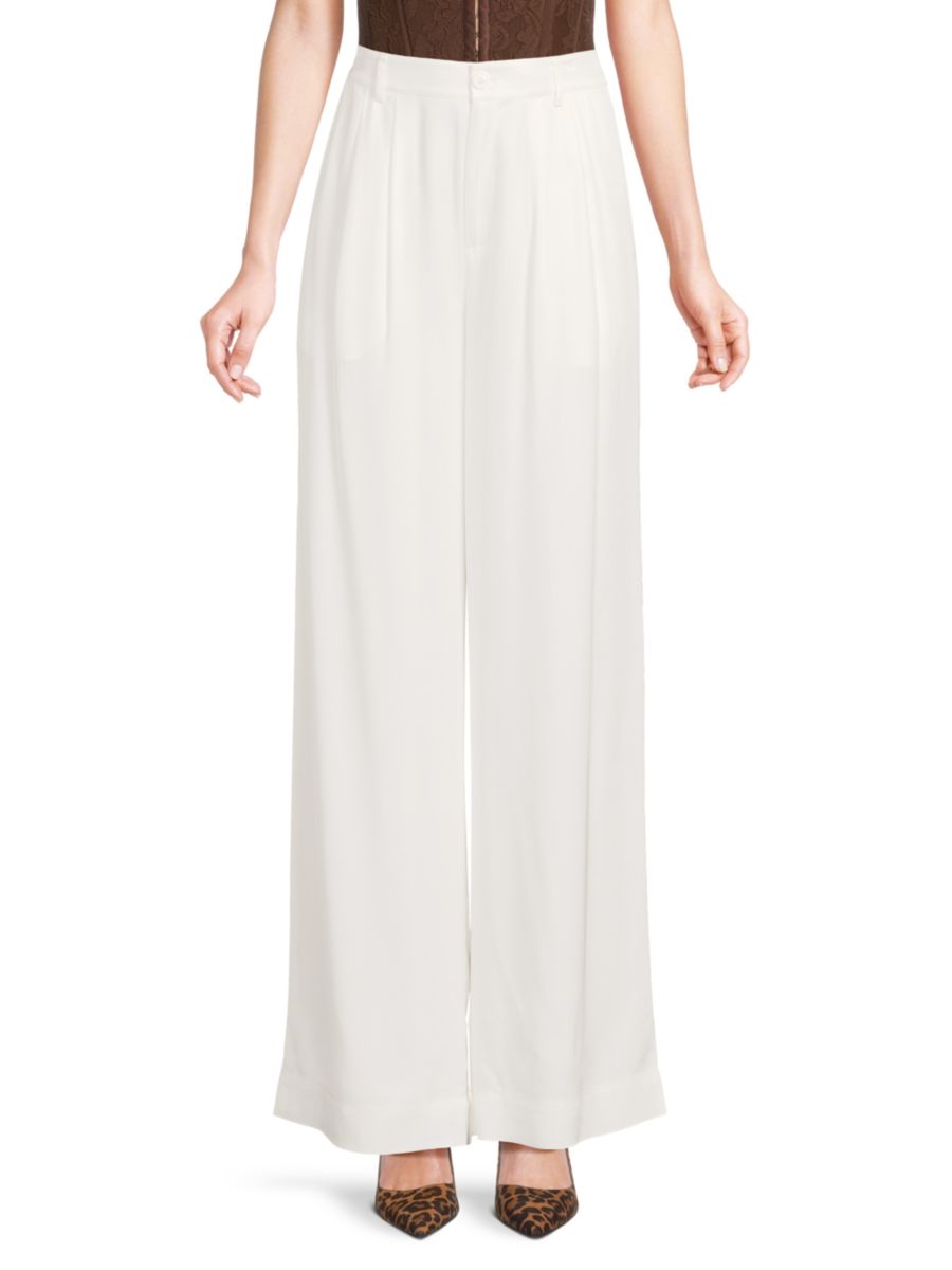 

Брюки из саржи Rylie Rayon Cami NYC, белый