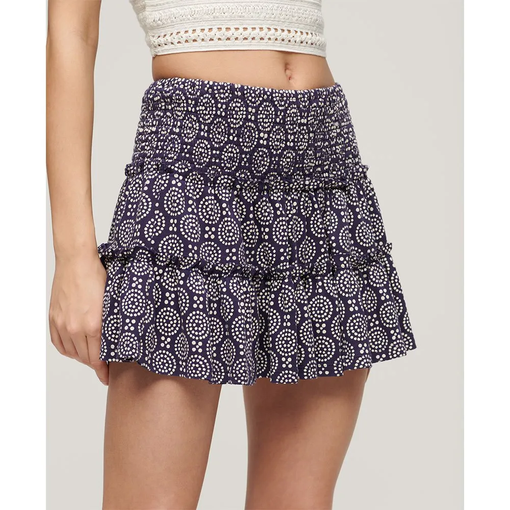 

Юбка Superdry Tiered, разноцветный
