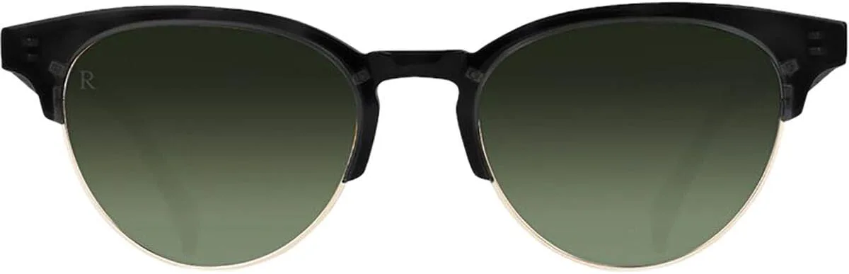 

RAEN - Getz - Женские солнцезащитные очки «кошачий глаз» с защитой от УФ-излучения и зеркальными линзами (размер 50 мм), Ash/Bottle Green Gradiant Mirror