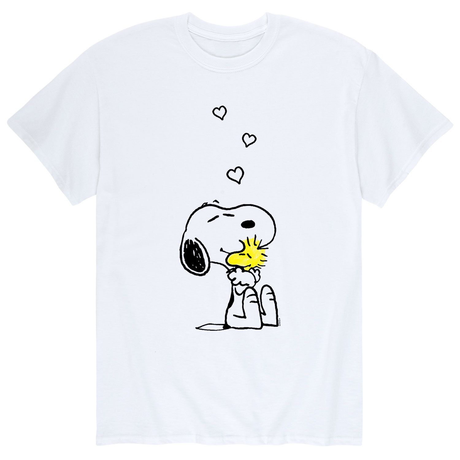 

Мужская футболка Snoopy Hugs & Love цвета арахиса Licensed Character