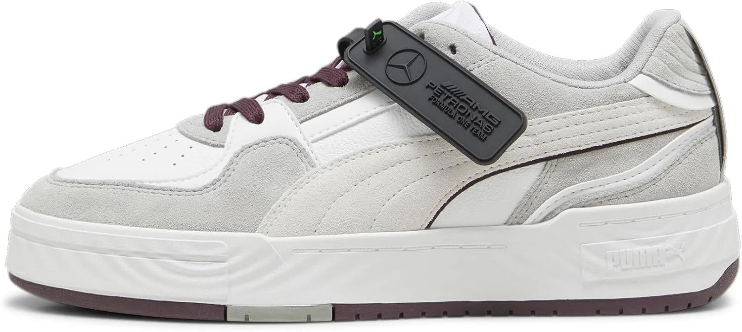 PUMA Мужские кроссовки Mercedes Amg Petronas F1 Ca Pro Crush, White Team Silver