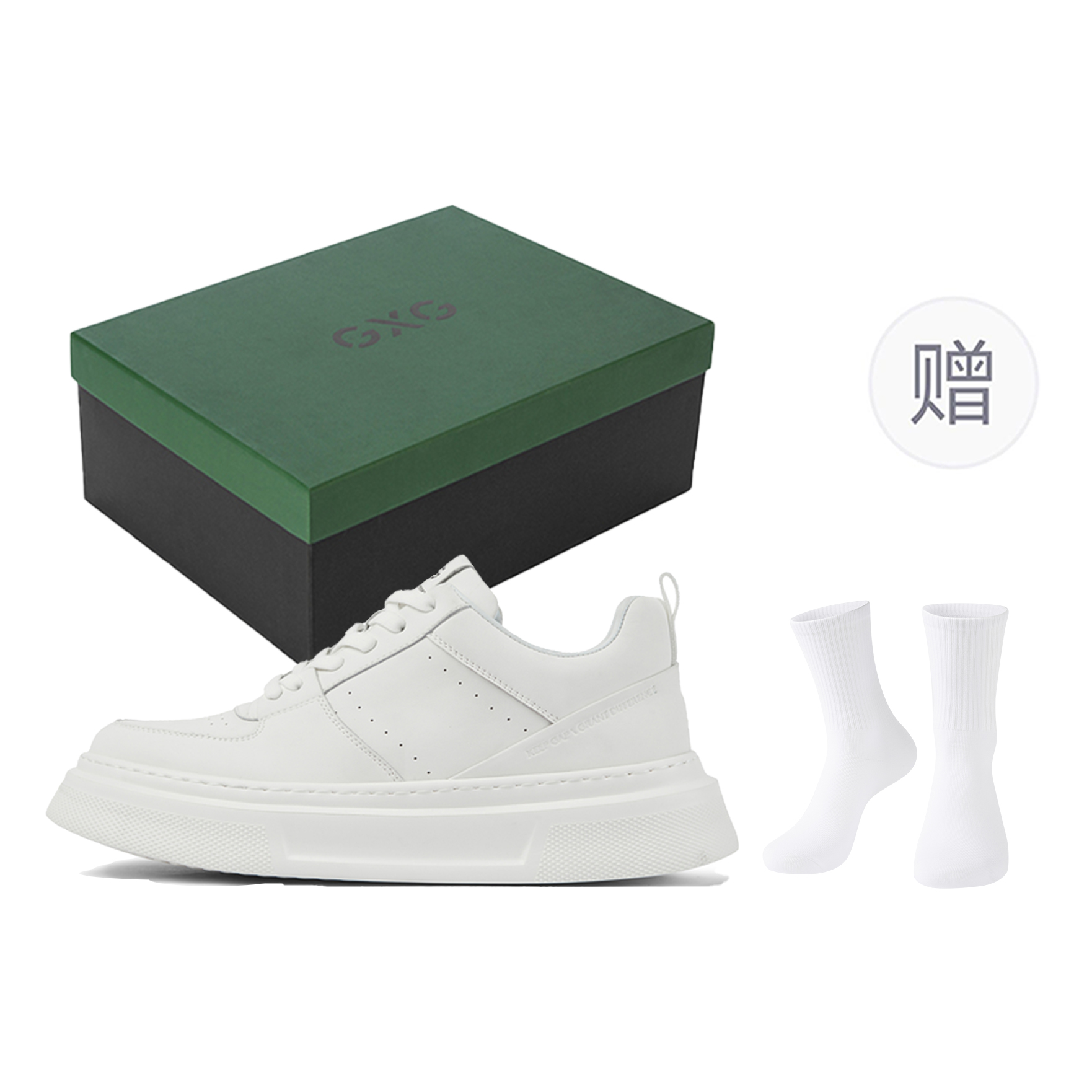 

Модные низкие кроссовки для скейтбординга для мужчин GXG, White