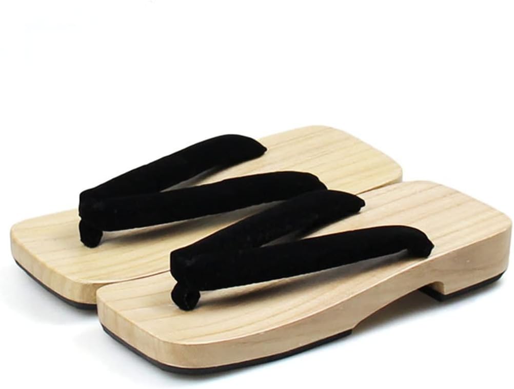 

Домашние тапочки с открытым носком для женщин и мужчин, женские традиционные деревянные сандалии Гета, сандалии на высокой платформе, сандалии-шлепанцы, мужская обувь Гета, подходящие для костюмов на Хэллоуин (Цвет: красный, размер: 27 см) Kitci...