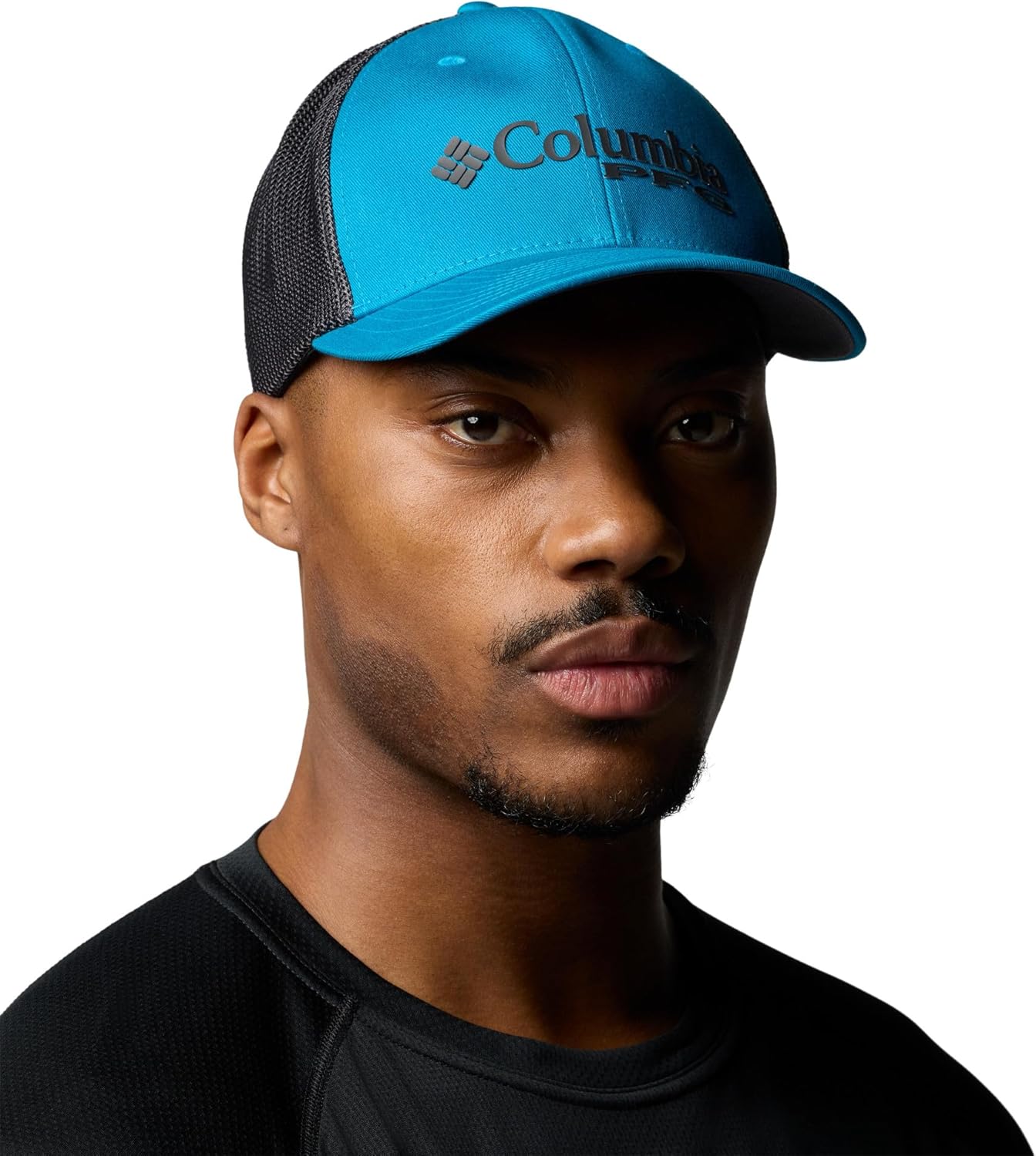 

Кепка Columbia Unisex-Adult PFG Snap Back Fish Flag, Blue Echo/Shark/Anthem Graphic