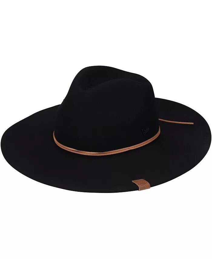 

Женская черная фетровая шляпа Kansas City Chiefs Willow Wide Brim New Era
