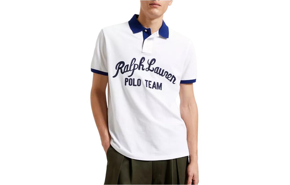 

Поло с логотипом из хлопка Polo Ralph Lauren, белый