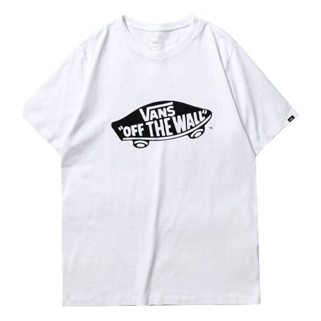 

Футболка Vans Off The Wall Classic Printing Short Sleeve Couple Style White VN0A4MM7WHT, белый