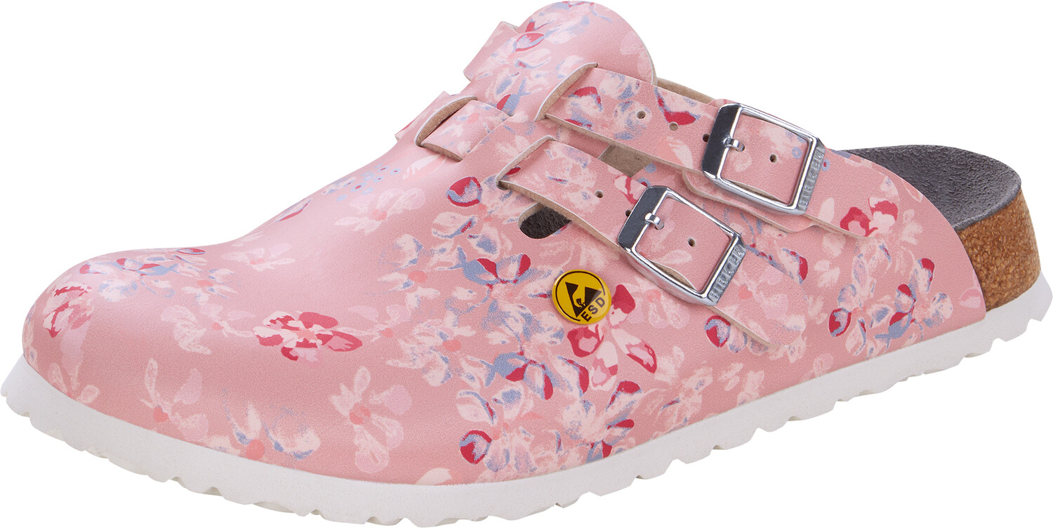 

Сабо Birkenstock Pantoletten Kay ESD Flower, розовый