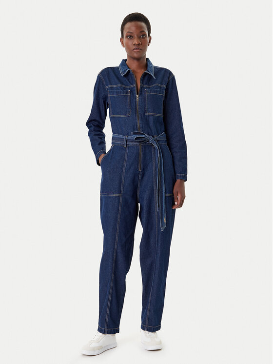 

Комбинезон regular fit 7UZAC French Connection, синий