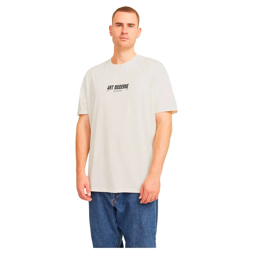 

Футболка с коротким рукавом Jack & Jones Moderne Plus Size, бежевый