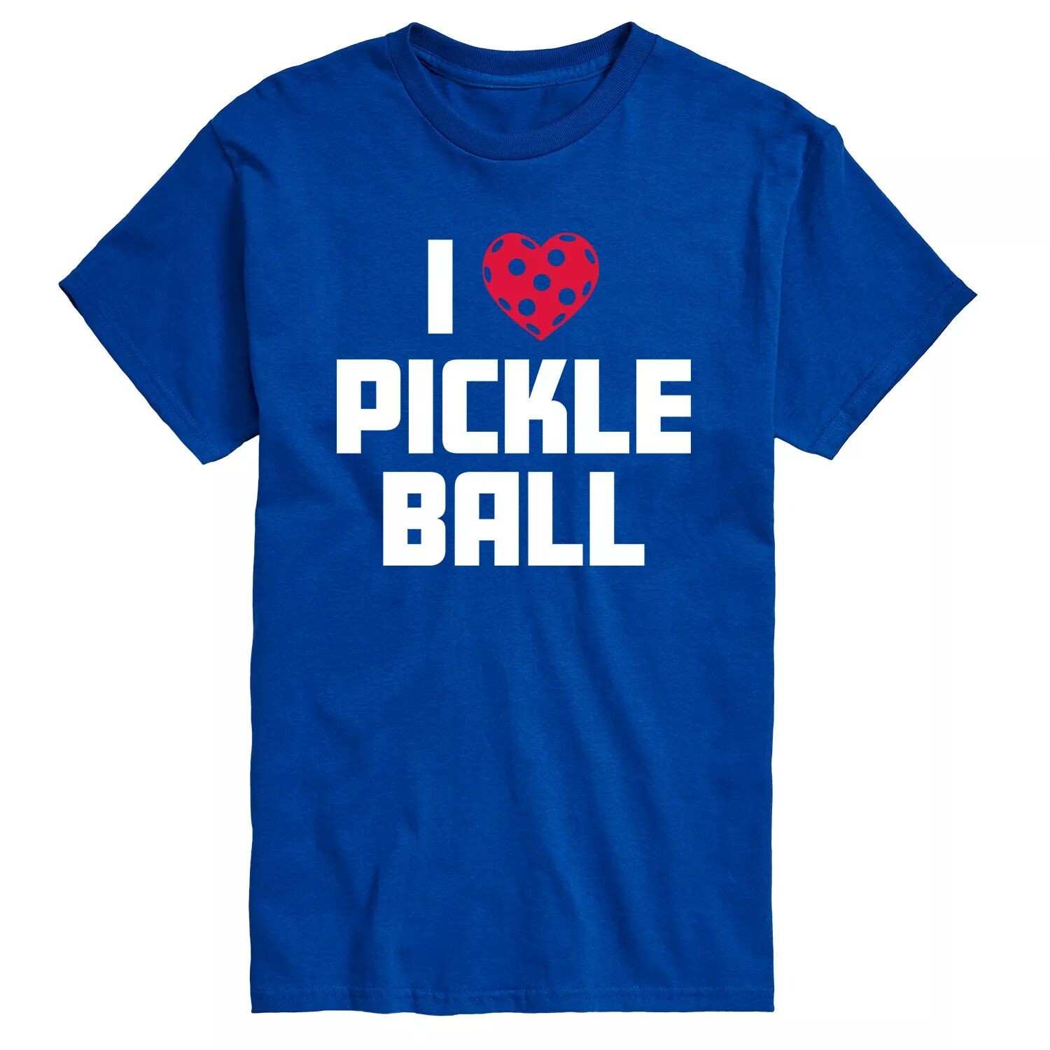 

Мужская футболка I Love Pickleball Licensed Character, Синий, Мужская футболка I Love Pickleball Licensed Character