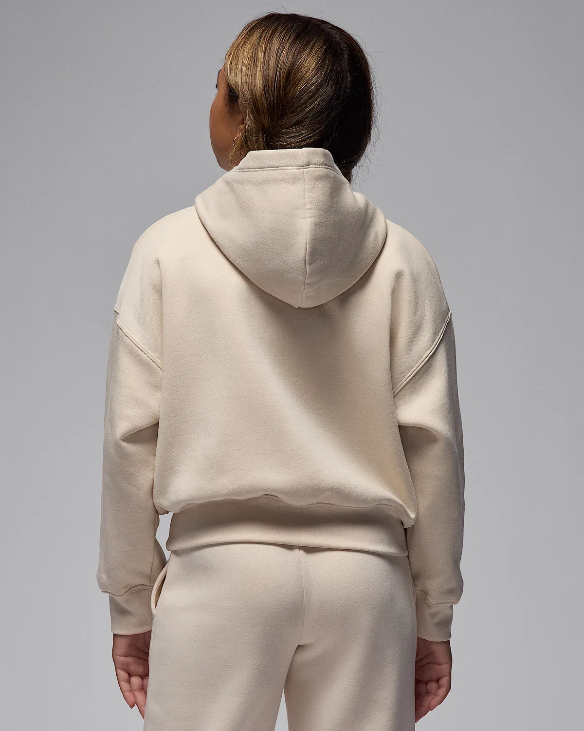 Детская толстовка Jordan Brooklyn Fleece, Legend Light Brown — фото 2