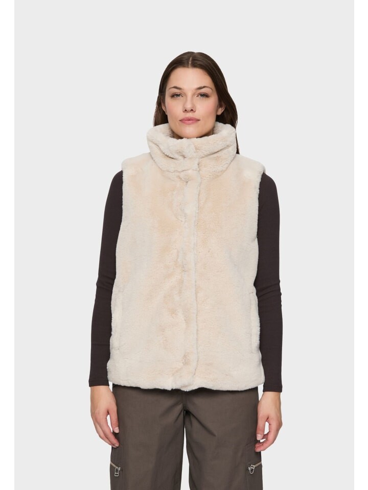 

Жилет COVERED Kunstfellweste L70046CO, бежевый