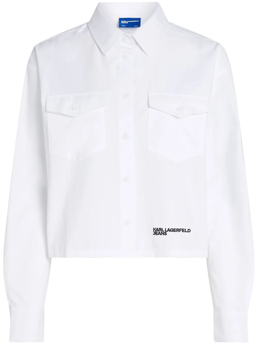 

Рубашка на пуговицах Karl Lagerfeld Jeans, белый