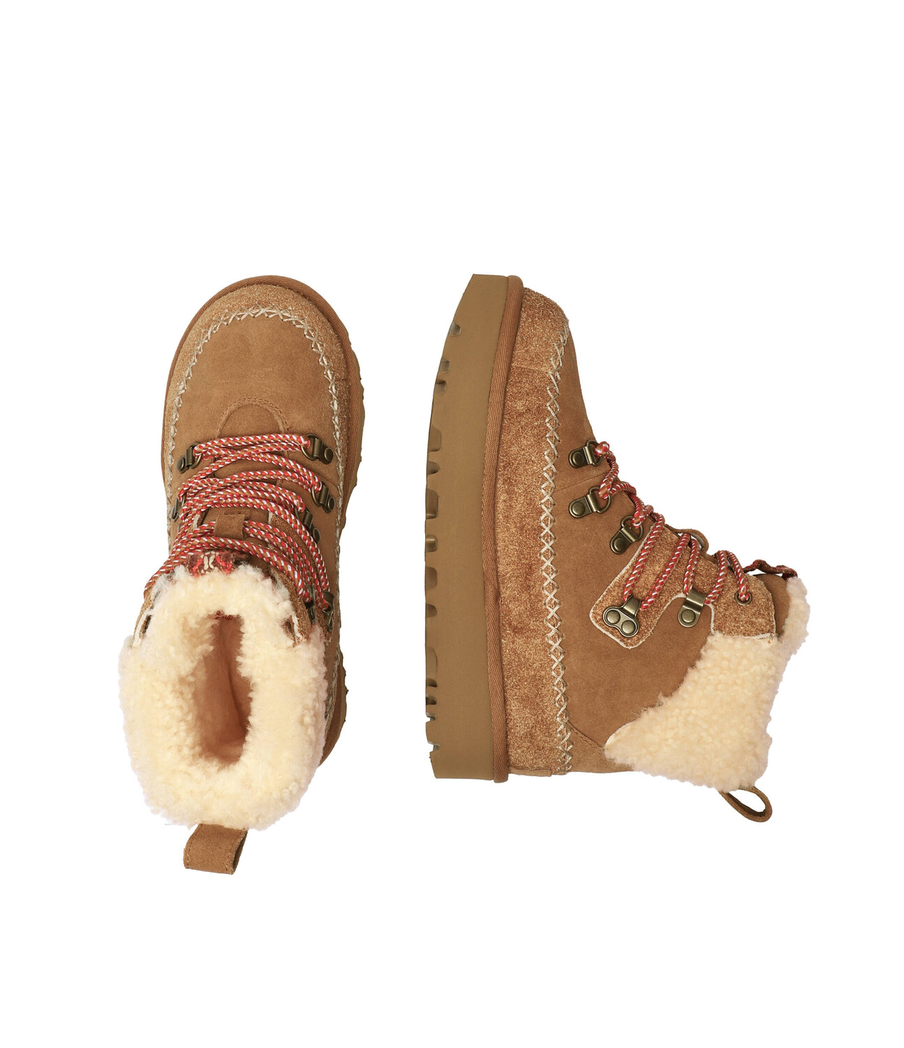 Ботинки зимние UGG Classic Alpine, коричневый — фото 4