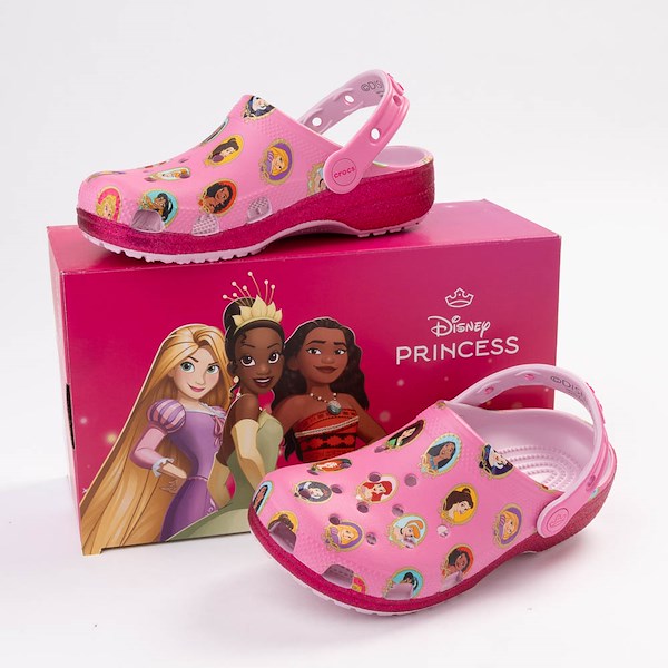 

Сабо Disney Crocs Princess Clog, розовый