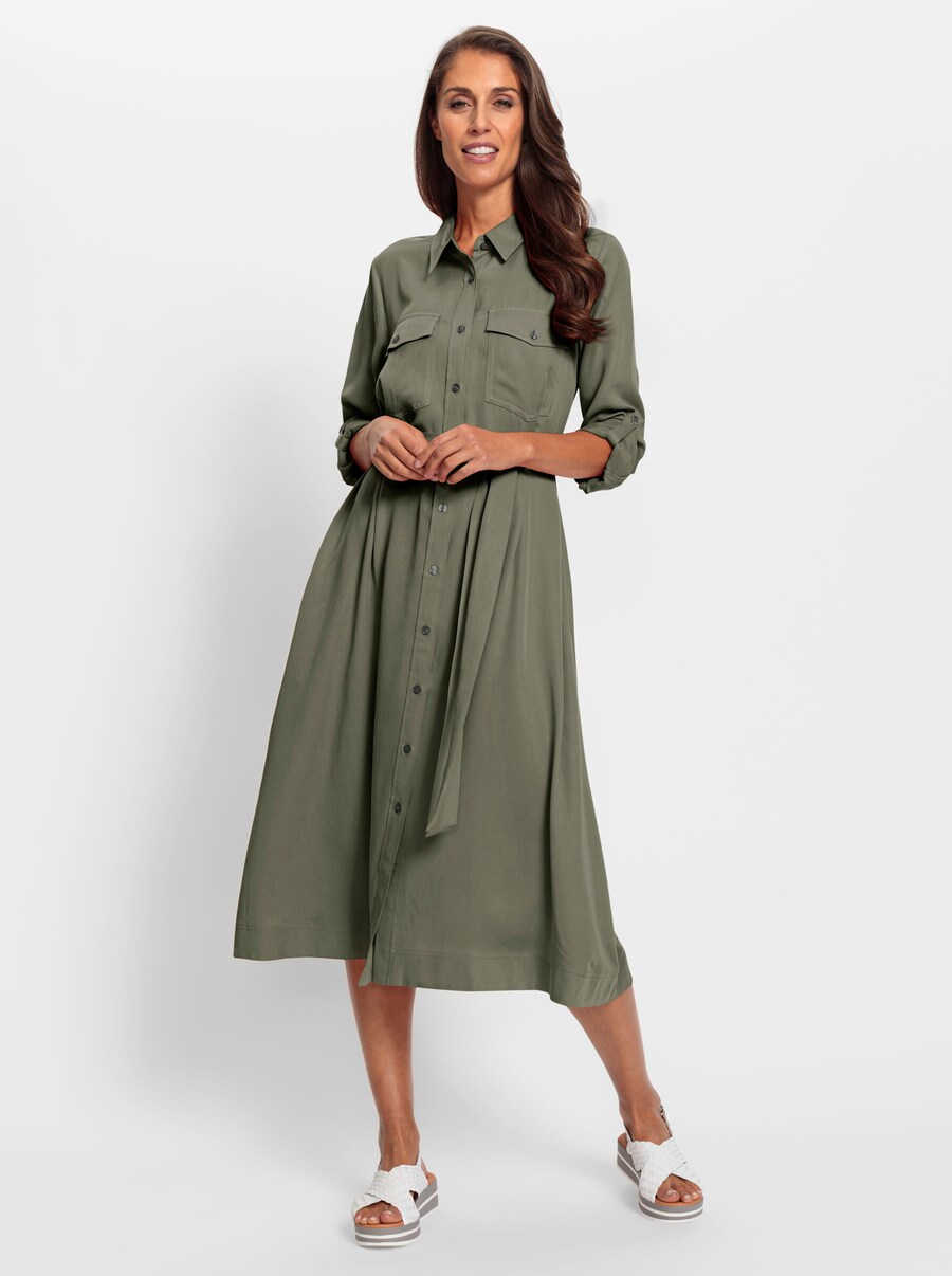 

Платье-рубашка heine, Olive