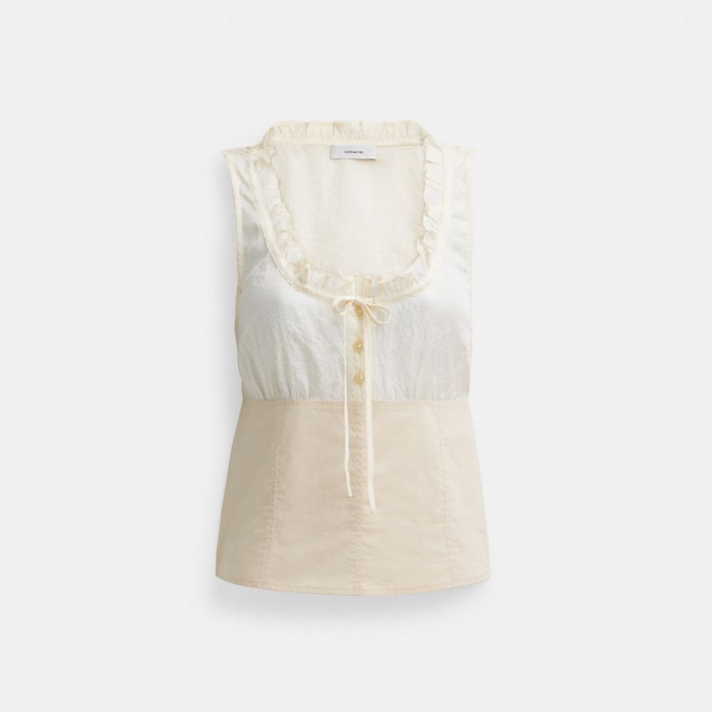 

Топ Coach Cargo Top, кремовый
