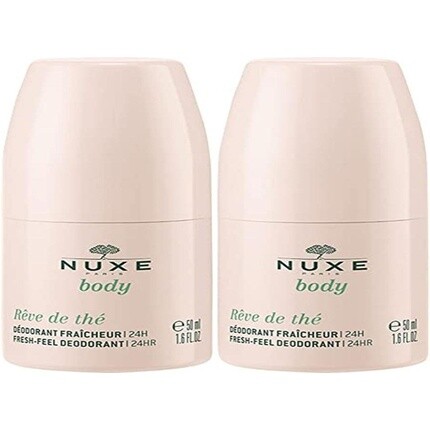 

Дезодорант Nuxe Body Rêve de Thé Fresh-Feel 24 часа, 50 мл — упаковка из 2 шт.