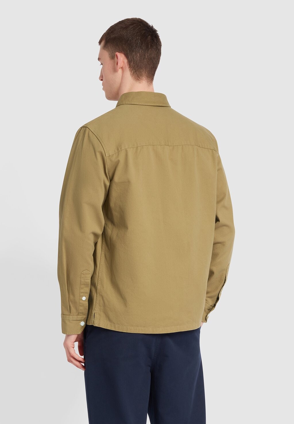 

Легкая куртка LEON OVERSHIRT Farah, хаки