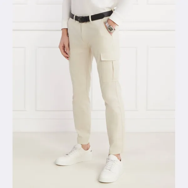 Брюки карго узкого кроя Tommy Hilfiger, бежевый — фото 2