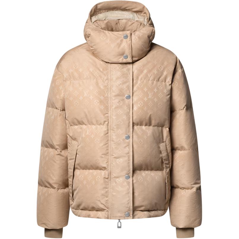 Пуховик Monogram FW25 женский LOUIS VUITTON, желтый