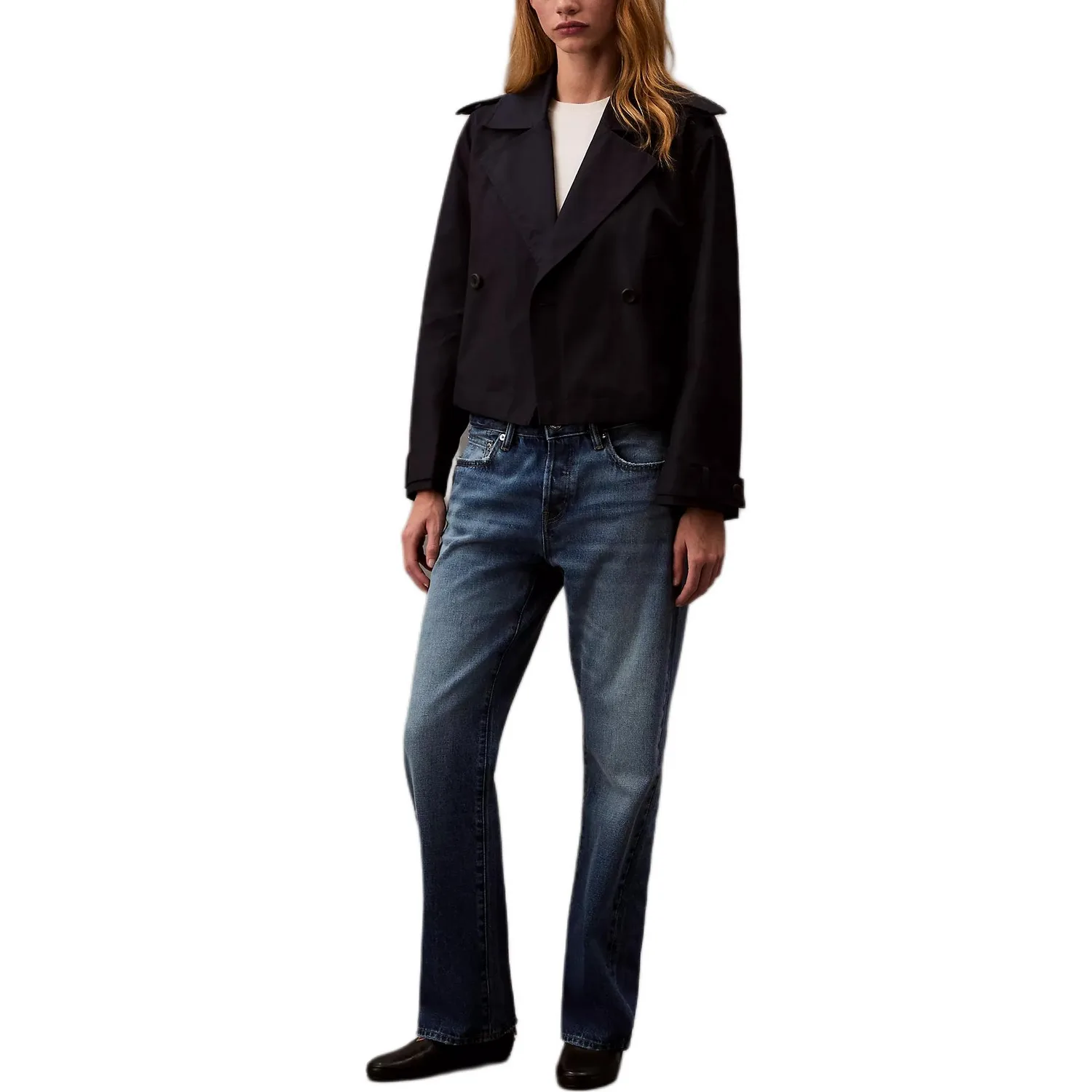 Calvin Klein Тренч Women's Black