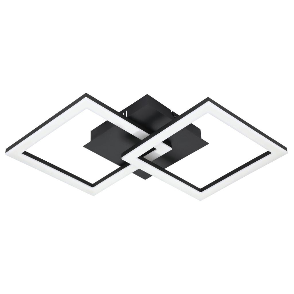 

EGLO Connect.z Smart Home Светодиодный потолочный светильник Paranday-Z, ZigBee, приложение и голосовое управление Alexa, с регулировкой яркости, 53 x 31 см, черный