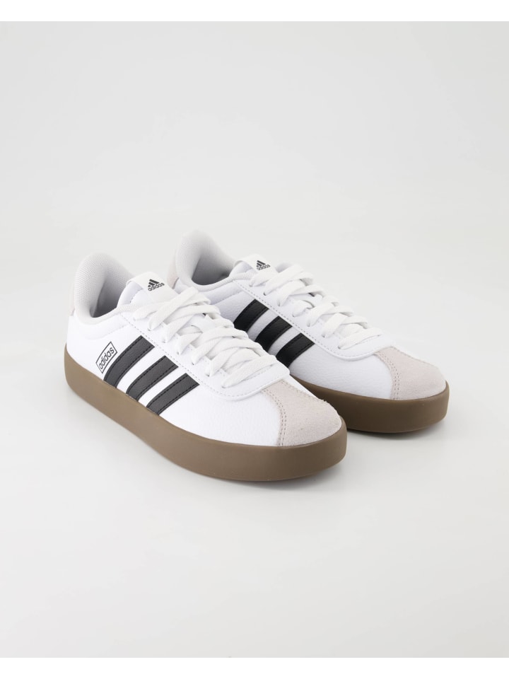 Элегантные туфли на шнуровке adidas, белый
