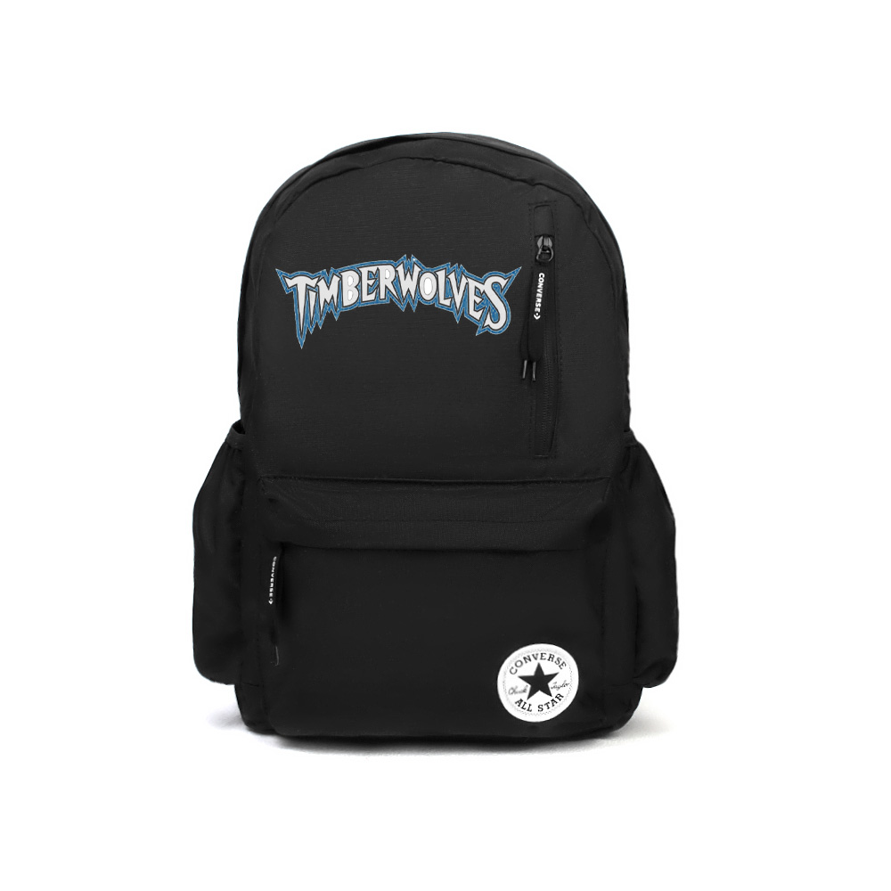 

Полиэстеровый рюкзак среднего размера унисекс черный Converse, Ruo Tang