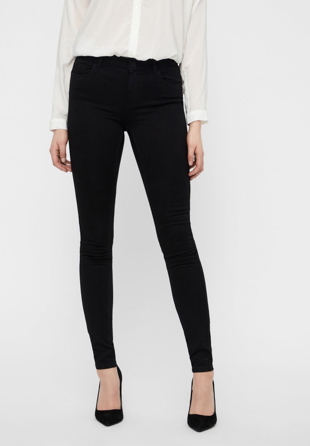 

Брюки Vero Moda, черный Vmseven, черный