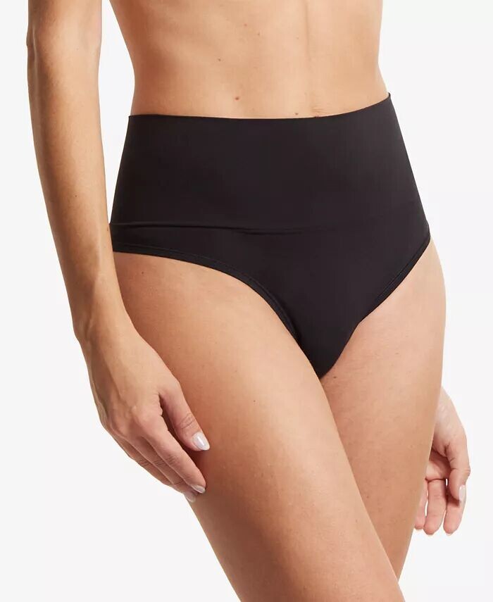 

Стринги для тела средней посадки Hanky Panky, черный