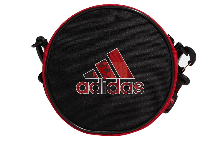 

Adidas Полиэстеровая кроссбоди сумка через плечо унисекс черно-красная