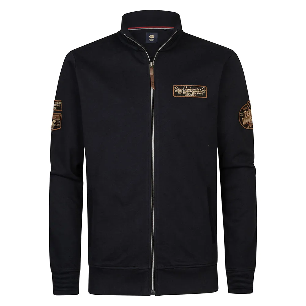 

Толстовка Petrol Industries M-3050-SWC376 на молнии, черный