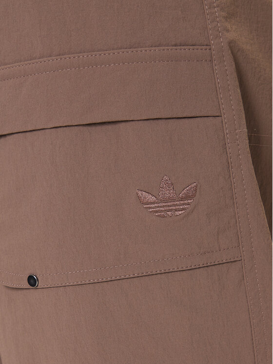 Брюки loose fit Premium Essentials Archive Utility JW1082 Adidas, коричневый — фото 4
