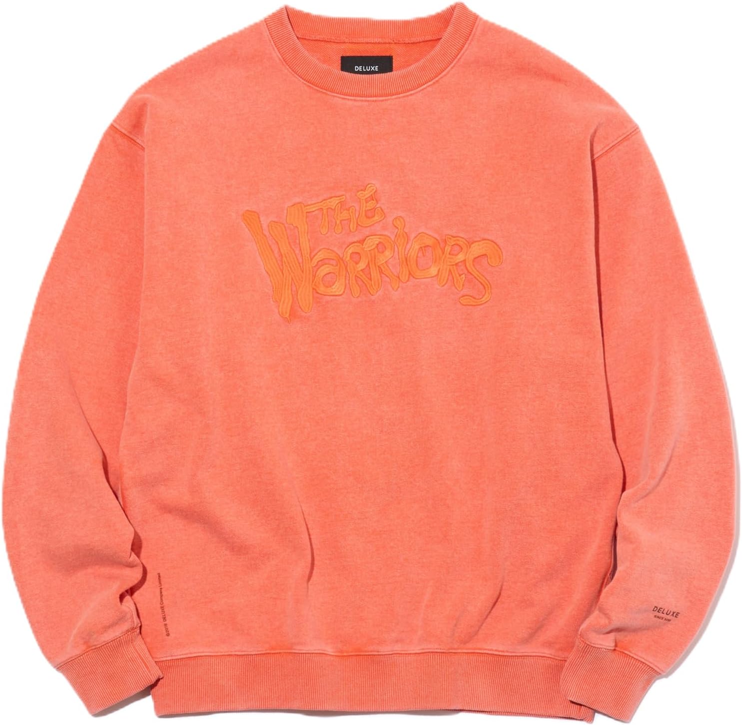 

Мужская толстовка DELUXE x THE Warriors Embroidery CREW, оранжевый