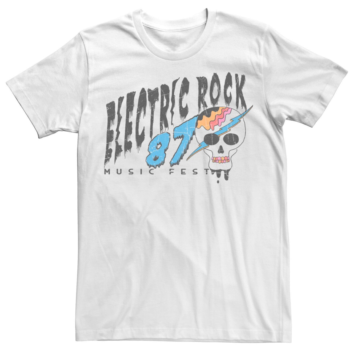 

Мужская футболка Electric Rock 87 Music Fest Generic