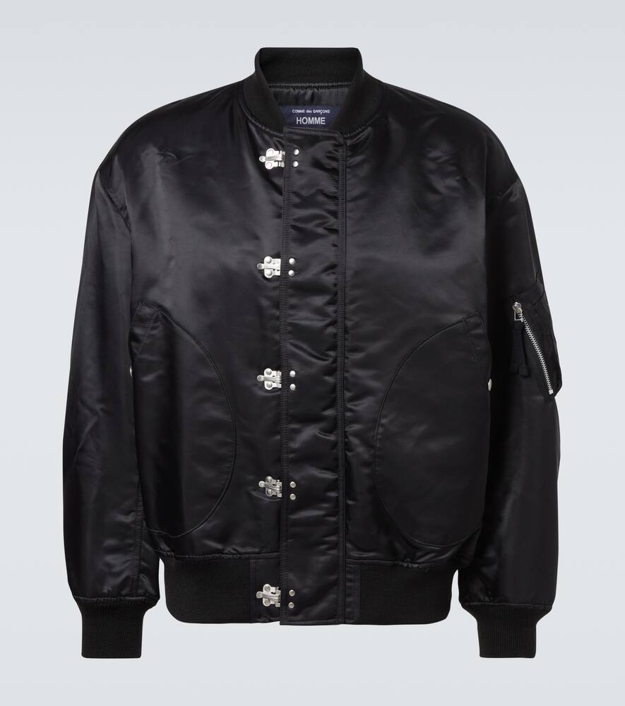 

Бомбер из твила Comme des Garçons Homme, Black