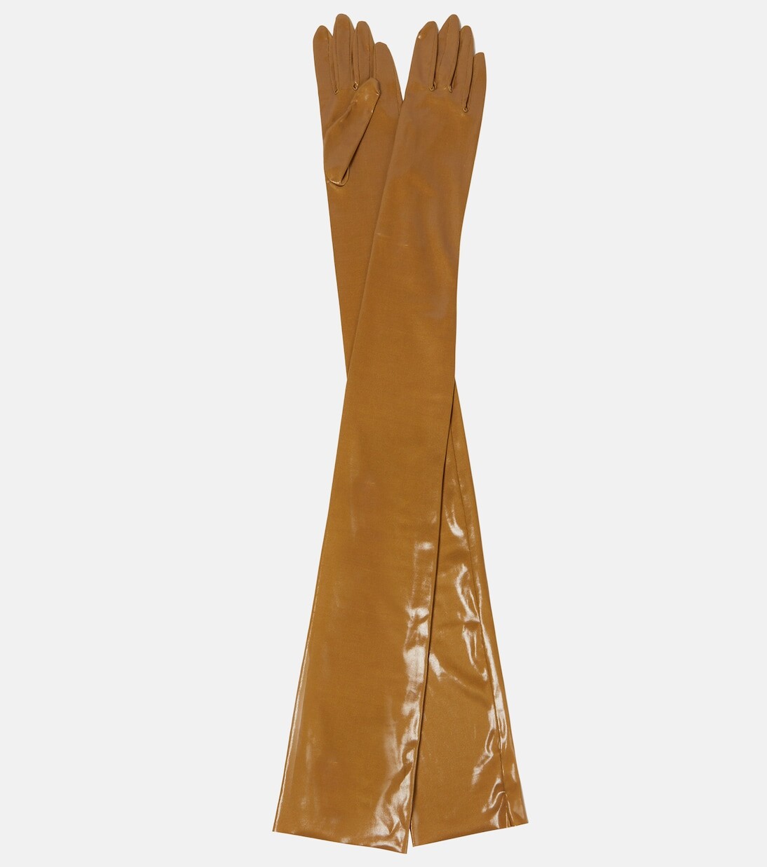 

Перчатки из джерси Dries Van Noten, зеленый