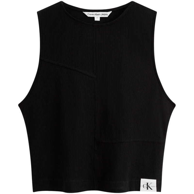 Футболка майка женская SS24 Series Calvin Klein, BEH-Space Black — фото 2