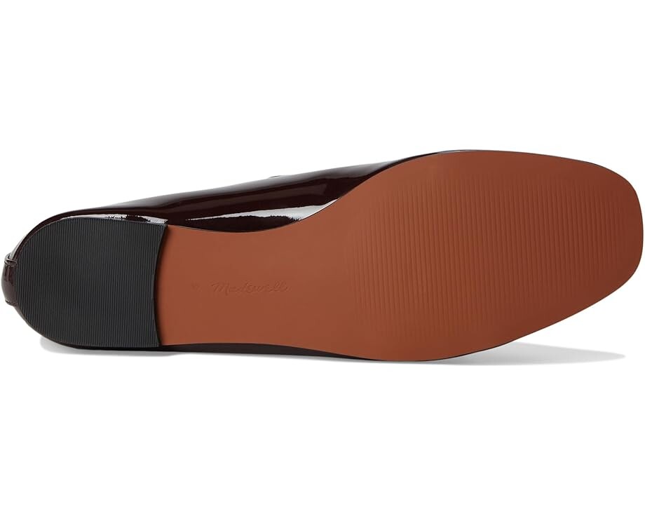 Туфли на плоской подошве Madewell Greta Patent Mary Jane Flats, цвет Dark Plum — фото 3
