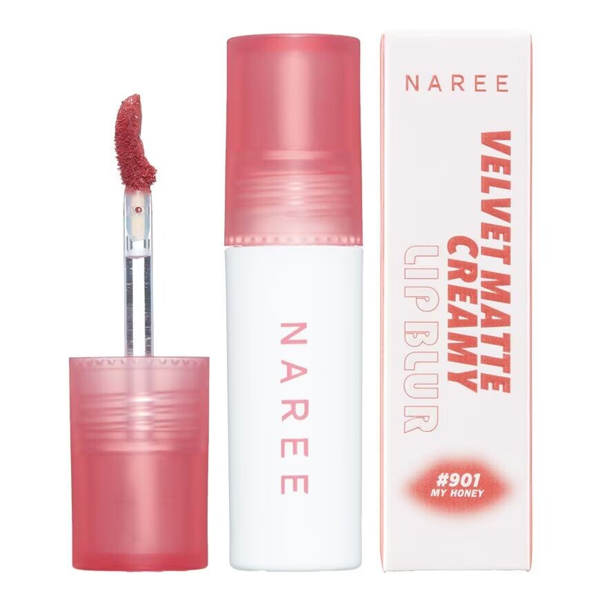 

Naree Velvet Matte Creamy Lip Blur 3g. 901 Мой милый, My Honey