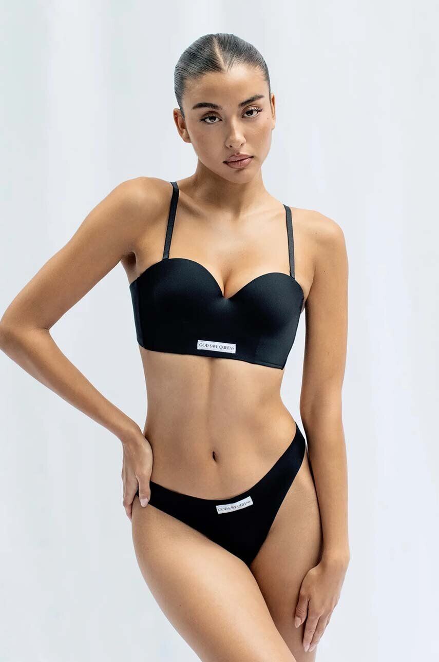

Бюстгальтер-бюстье SECOND SKIN BUSTIER GOD SAVE QUEENS, черный