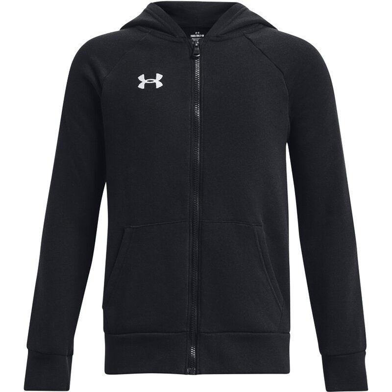 

Толстовка с капюшоном ua rival флис fz hoodie Under Armour, черный