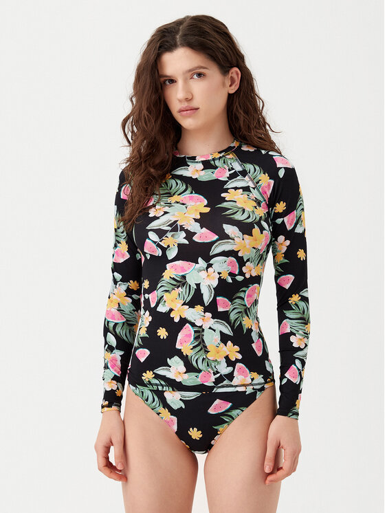 

Топ бикини Oohla Print Banana Moon, черный
