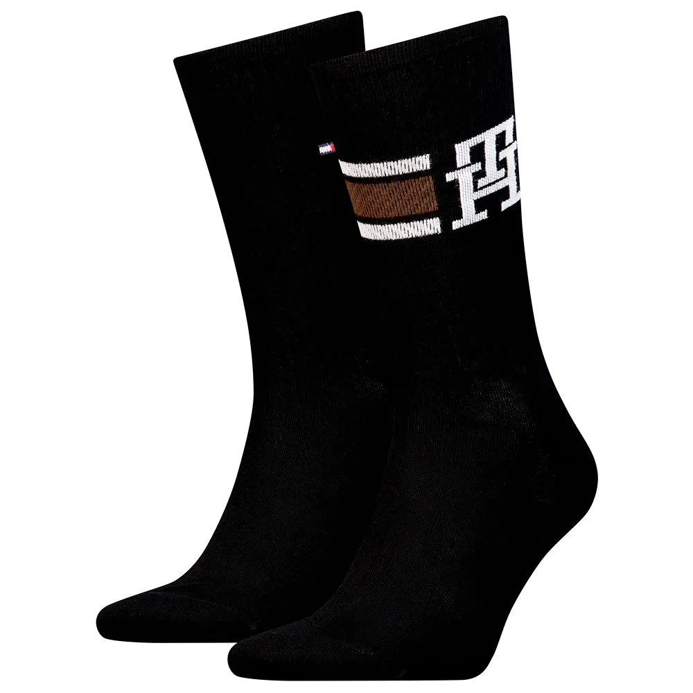 

Носки 2 шт Tommy Hilfiger 701236320 crew, черный