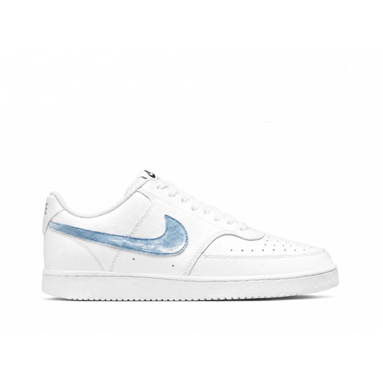 Кроссовки Nike Court Vision 1 Low Starry Wilderness бело-синие — фото 3