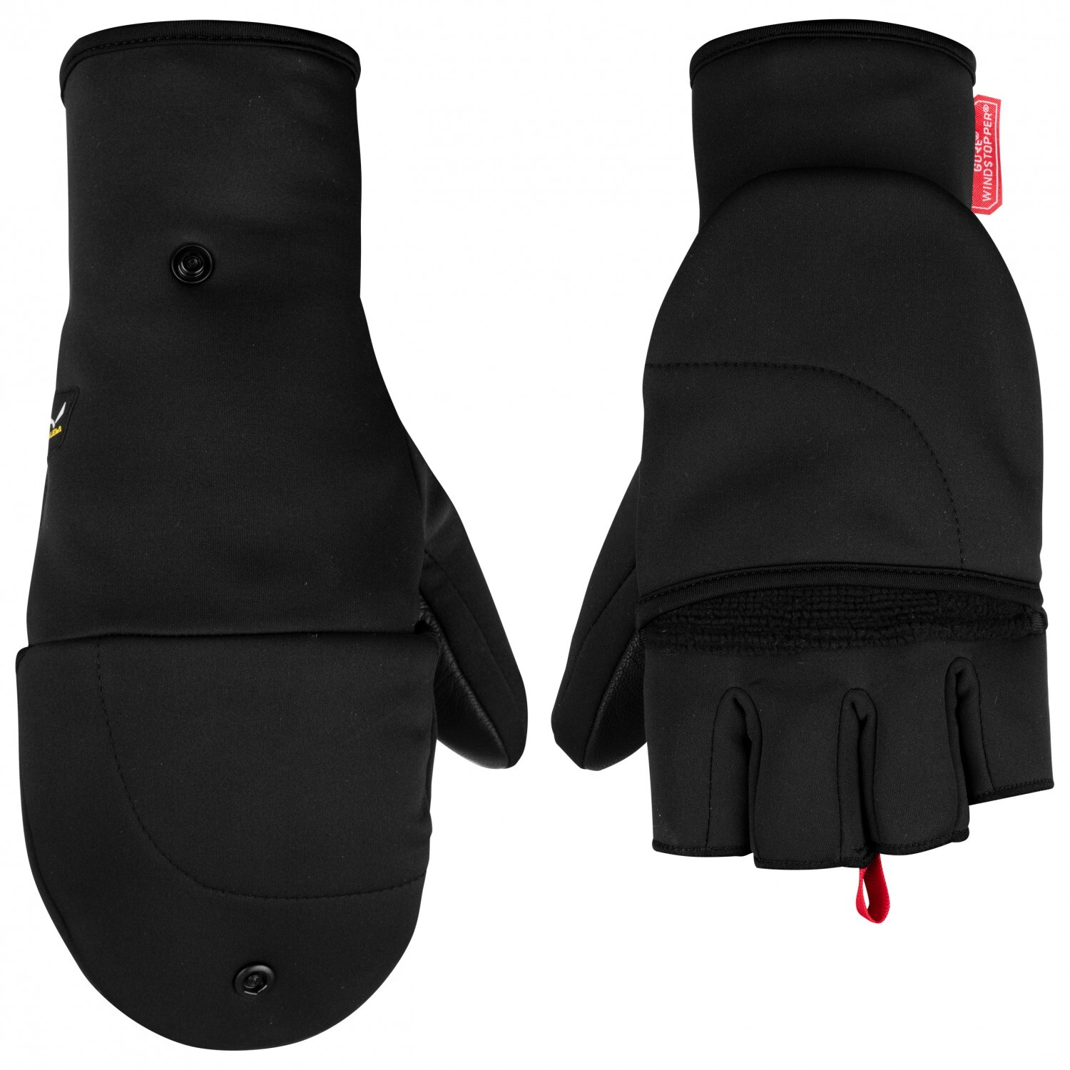 

Перчатки Salewa Sesvenna Fold Back Gloves, цвет Black Out